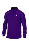 Main image for Columbia Northwestern Wildcats Mens Purple Shotgun Long Sleeve Qtr Zip Pullover