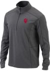 Main image for Mens Indiana Hoosiers Charcoal Columbia Shotgun Qtr Zip Pullover