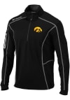 Main image for Columbia Iowa Hawkeyes Mens Black Shotgun Long Sleeve Qtr Zip Pullover