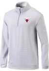 Main image for Columbia Chicago Bulls Mens Grey Heat Seal Omni-Wick Even Lie Long Sleeve 1/4 Zip Pullover