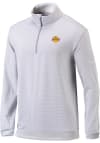 Main image for Columbia Los Angeles Lakers Mens Grey Heat Seal Omni-Wick Even Lie Long Sleeve 1/4 Zip Pullover