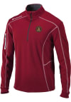 Main image for Columbia Atlanta United FC Mens Red Heat Seal Omni-Wick Shotgun Long Sleeve Qtr Zip Pullover