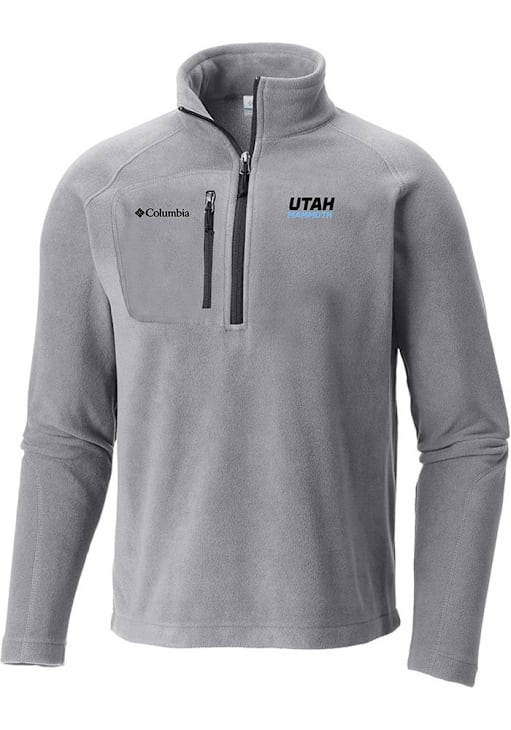 Columbia Utah Mammoth Mens Fast Trek III Half Zip FleeceÃƒ€šGREY