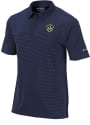 LA Galaxy Columbia Sunday Polo Shirt - Navy Blue
