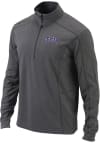 Main image for Columbia TCU Horned Frogs Mens Charcoal Shotgun Long Sleeve 1/4 Zip Pullover