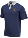 Denver Nuggets Columbia Range Polo Shirt - Navy Blue
