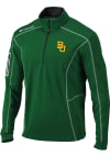 Main image for Columbia Baylor Bears Mens Green Shotgun Long Sleeve 1/4 Zip Pullover