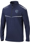 Main image for Columbia Sporting Kansas City Mens Navy Blue Scorecard Long Sleeve 1/4 Zip Pullover