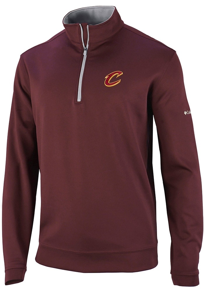 Columbia Cleveland Cavaliers Mens MAROON Wickham Hills Pullover