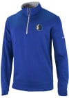 Main image for Columbia Dallas Mavericks Mens Blue Wickham Hills Long Sleeve Qtr Zip Pullover