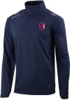 Main image for Columbia St Louis City SC Mens Navy Blue OAKLAND DOWNS Long Sleeve 1/4 Zip Pullover