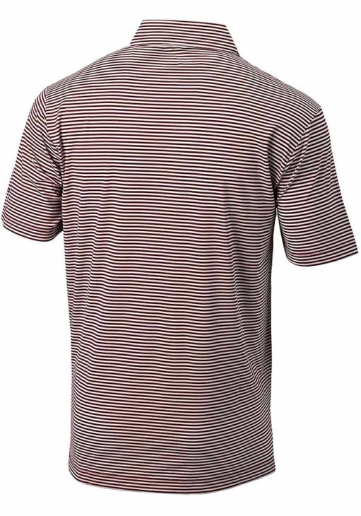 Columbia Philadelphia Phillies Mens Maroon Club Invite Short Sleeve Polo