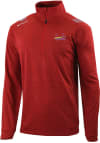 Main image for Columbia St Louis Cardinals Mens Red Oakland Downs Long Sleeve 1/4 Zip Pullover
