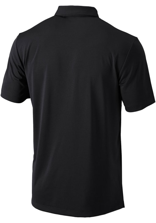 Columbia Texas A&M Aggies Mens Black Heat Seal Omni-Wick Drive Short Sleeve Polo