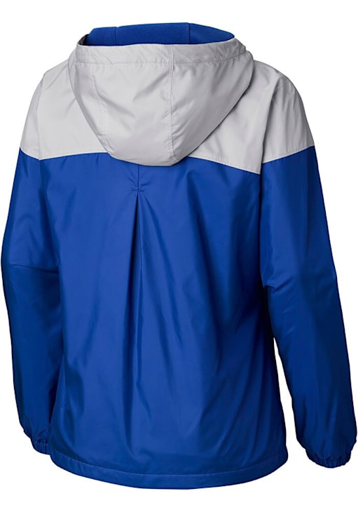 Columbia Golden State Warriors Womens Blue Heat Seal Flash Forward Lined Light Weight Jacket