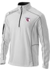 Main image for Columbia Cleveland Guardians Mens White Shotgun Long Sleeve 1/4 Zip Pullover