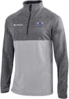 Main image for Columbia Charlotte Hornets Mens Grey Heat Seal Omni-Wick Rockin It Long Sleeve 1/4 Zip Pullover