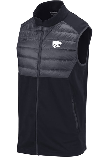 Mens K-State Wildcats Black Columbia In the Element Vest