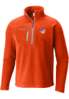 Main image for Columbia FC Cincinnati Mens Orange Fast Trek Long Sleeve 1/4 Zip Pullover