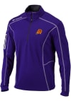 Main image for Columbia Phoenix Suns Mens Purple Shotgun Long Sleeve 1/4 Zip Pullover