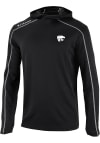 Main image for Mens K-State Wildcats Black Columbia Heat Seal Omni Wick Shot Gun Hooded Sweatshirt