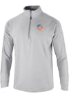 Main image for Columbia FC Cincinnati Mens Grey Catch it Thin Long Sleeve Qtr Zip Pullover