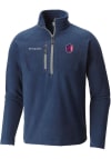 Main image for Columbia St Louis City SC Mens Navy Blue Fast Trek Long Sleeve 1/4 Zip Pullover