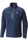 Main image for Columbia Creighton Bluejays Mens Navy Blue Fast Trek Long Sleeve 1/4 Zip Pullover