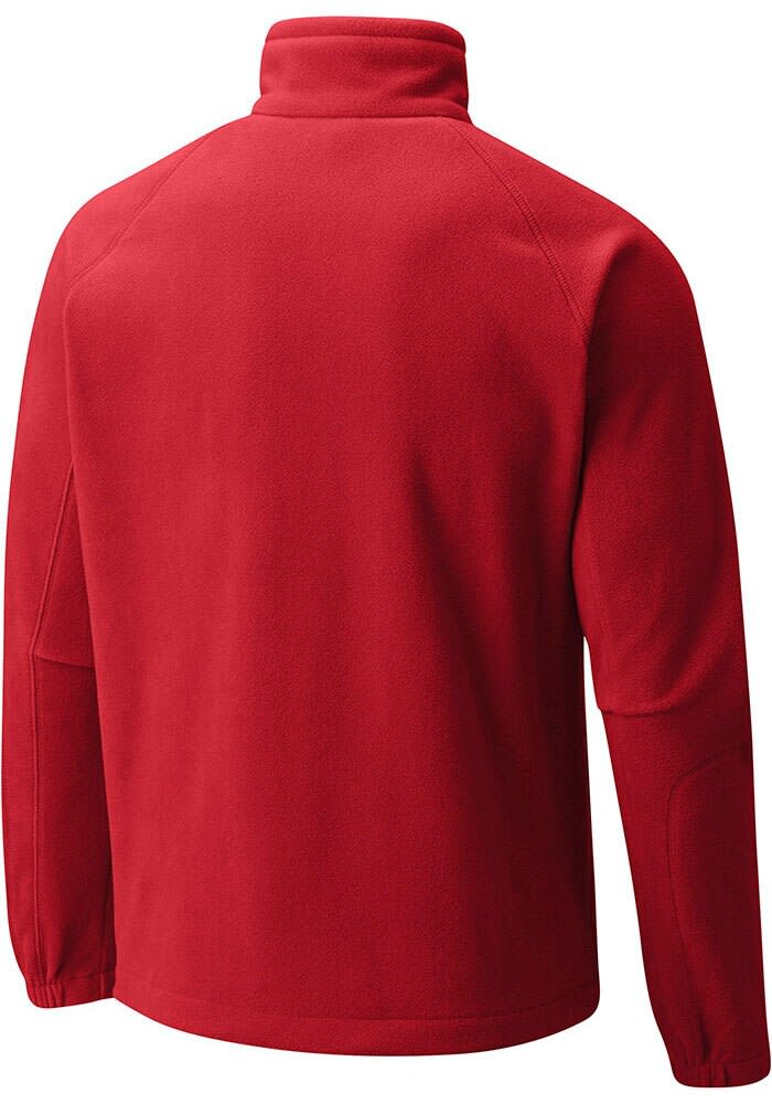 Columbia Louisville Cardinals Mens Red Fast Trek Medium Weight