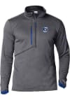 Main image for Columbia Creighton Bluejays Mens Grey Park View Long Sleeve 1/4 Zip Pullover