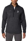 Main image for Mens Cincinnati Bearcats Black Columbia Sweater Weather Qtr Zip Pullover
