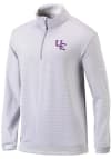Main image for Columbia Evansville Purple Aces Mens Grey Even Lie Long Sleeve 1/4 Zip Pullover