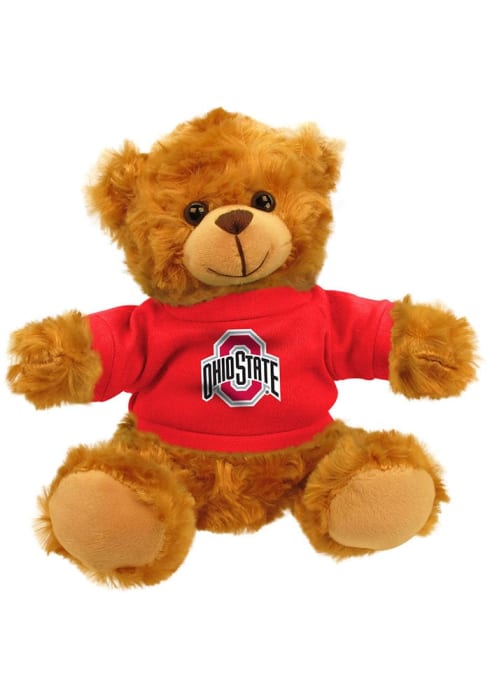 Ohio State Buckeyes 6 Inch Jersey Bear Plush