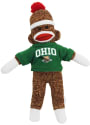 Ohio Bobcats 8 Inch Sock Monkey Plush