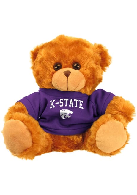 Brown K-State Wildcats 9 Inch Jersey Bear Plush