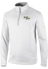 Main image for Columbia Milwaukee Brewers Mens White Wickham Hills Long Sleeve 1/4 Zip Pullover