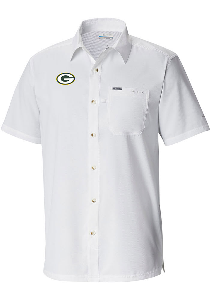 Green bay packers men's dress shirt on sale