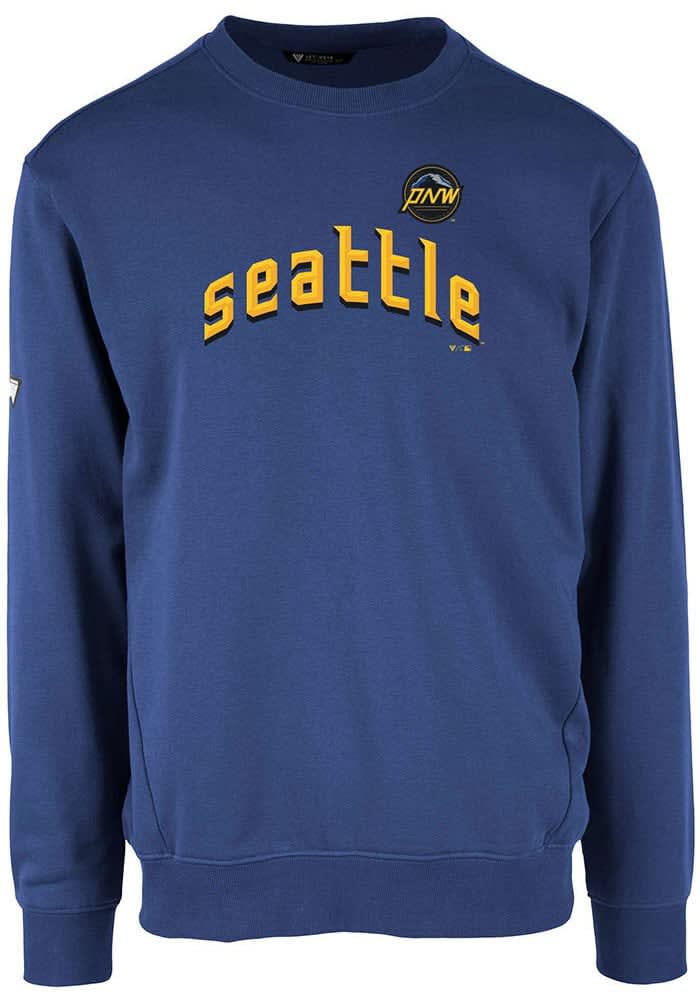 Levelwear Men s Seattle Mariners City Connect Zane Core Logo Sweatshirt