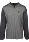 Main image for Levelwear Oakland Athletics Mens Grey Spector Long Sleeve 1/4 Zip Pullover