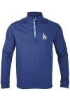 Main image for Levelwear Los Angeles Dodgers Mens Blue Calibre Long Sleeve 1/4 Zip Pullover