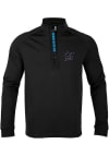 Main image for Levelwear Miami Marlins Mens Black Calibre Long Sleeve 1/4 Zip Pullover