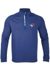 Main image for Levelwear Toronto Blue Jays Mens Blue Calibre Long Sleeve 1/4 Zip Pullover