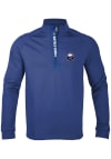 Main image for Levelwear Buffalo Sabres Mens Blue Calibre Long Sleeve 1/4 Zip Pullover