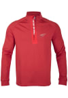 Main image for Levelwear Detroit Red Wings Mens Red Calibre Long Sleeve 1/4 Zip Pullover
