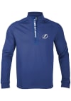 Main image for Levelwear Tampa Bay Lightning Mens Blue Calibre Long Sleeve 1/4 Zip Pullover