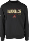 Main image for Levelwear Arizona Diamondbacks Mens Black Zane Long Sleeve Crew Sweatshirt