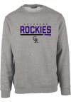 Main image for Levelwear Colorado Rockies Mens Grey Zane Long Sleeve Crew Sweatshirt