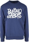 Main image for Levelwear Buffalo Sabres Mens Blue Zane Long Sleeve Crew Sweatshirt