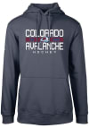 Main image for Levelwear Colorado Avalanche Mens Navy Blue Podium Long Sleeve Hoodie