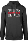 Main image for Levelwear New Jersey Devils Mens Black Podium Long Sleeve Hoodie
